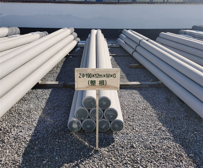 温州190×12米钢筋混凝土水泥电线杆